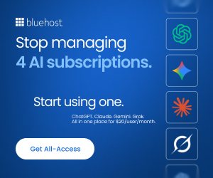 Bluehost All-Access AI